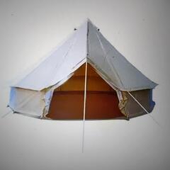 美品ワンポールテント グランピングにも