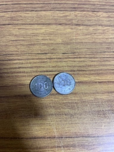 昔のお金100円玉