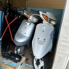 バイク二台　部品　倉庫　全てまとめて