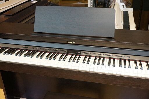 (Y)北大前! 札幌 引取 Roland ローランド 電子ピアノ HP503-RW ローズウッド 2012年製 イス付属 88鍵 鍵盤楽器 動作品 札幌市内近郊限定 2028055