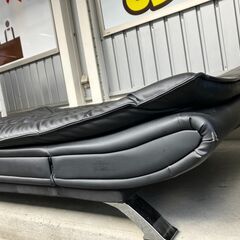 ニトリ NITORI Nシールド ロック2 RC BK ソファーベッド 3人掛け