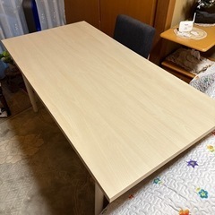 【有料】IKEAテーブルと貞苅椅子製作所の椅子(ハイチェア)