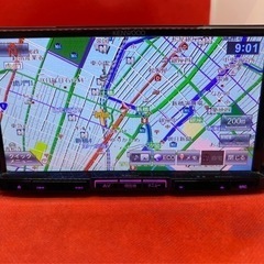 KENWOOD 最上級　MDV-727DT フルセグTV  新品バックカメラ付き す6