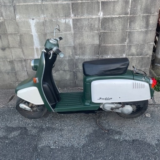 HONDA ジュリオ　ミリタリー　カモフラージュ　50cc バイク　アーミーグリーン