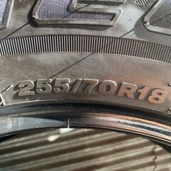 255/70R18　BRIDGESTONE　DUELER　H/T　JLラングラー用　夏タイヤ　1本