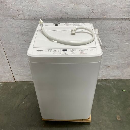 【YAMADA】 ヤマダ電機 全自動電機洗濯機 6.0㎏ YWM-T60H1 2023年製