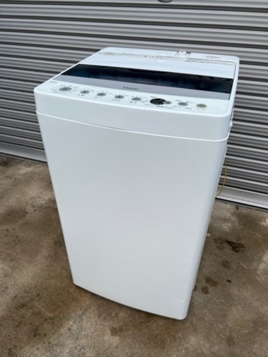 分解清掃済み✨ハイアール⭐️洗濯機　4.5kg   2020年製