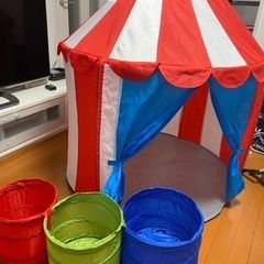 IKEA 子供用テント+収納