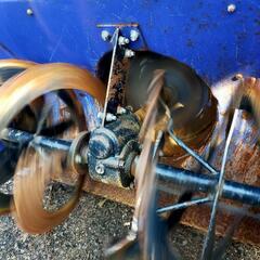 コマツ除雪機 無段階変速セル付き 7.9/10PS