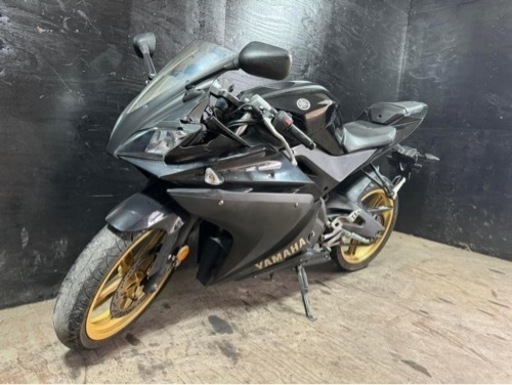★お支払い総額13.8万円★買取強化中！どんな車両も1万円～保証します！ ヤマハ YZF R-125 車格大きい小型MT！金ホイール！ツーリングに♪