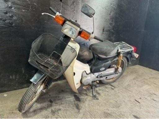 ★お支払い総額5.0万円★買取強化中！どんな車両も1万円～保証します！ ホンダ スーパーカブ50カスタム C50 セル付き4速！人気のカブ！通勤通学に♪