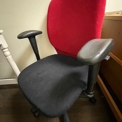 椅子(赤黒色)