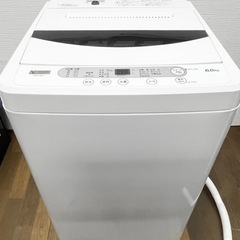 ヤマダ電機洗濯機(YWM-T60G1,2020年製,6.0kg)