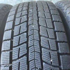 走行少 極上 DUNLOP SJ8 225/65R17 スタッドレス タイヤ 2021年製 17インチ