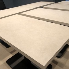 ホワイト石目調　テーブル　計9卓　２サイズ　店舗　居酒屋カフェバースナックキャバクララウンジ居酒屋