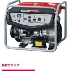 【ネット決済・配送可】発電機　shindaiwa EGY6000...