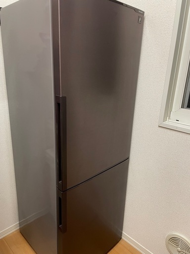 【取引中】SHARP ノンフロン冷凍冷蔵庫　SJ-PD27C-T 271L