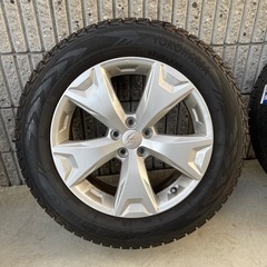 YOKOHAMA iceGUARD G075 225/60R17 スバル純正ホイール　17×7J +48