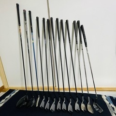 【キャディバッグ付】ゴルフクラブ　メンズ　フルセット　ブリヂストン　ほか