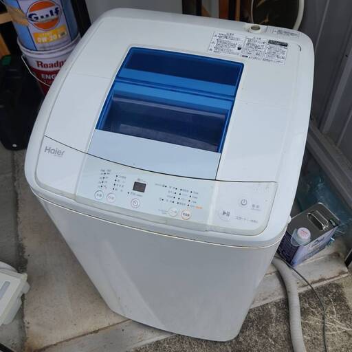 【配送設置込】Haier製縦型洗濯機JW-K50H/5kg　2015年製◇分解洗浄後お渡し