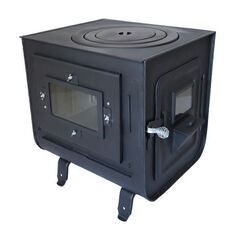 新保製作所　薪ストーブ3面窓チョッパー煙突１式