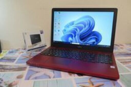 フルHD/corei7第6世代/メモリ8GB/新品SSD512GB/富士通LIFEBOOK/FMV/Win11/office2019/blu-ray/webカメラ/Wi-FI/