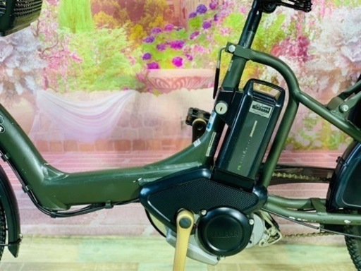 ❶5774子供乗せ電動アシスト自転車YAMAHA 20インチ良好バッテリー 