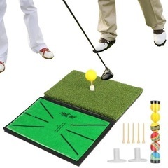２イン1ゴルフバッティングマット,実用的なゴルフ打撃グラスマット