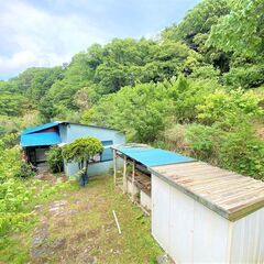 ★★　３８１坪の倉庫、小屋付山物件　★★