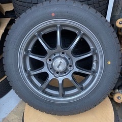 バリ溝スタッドレスタイヤホイール付き