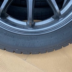 バリ溝スタッドレスタイヤホイール付き