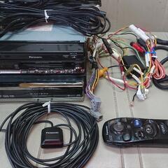 ☆ 希少 パナソニックナビHDS-950MD、地デジチューナーTU-DTV30、社外9インチ ヘッドレストモニター 中古品セット ☆