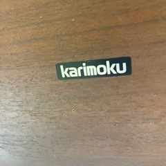 ☆635 karimoku(コロニアルシリーズ) 4人掛けダイニングセット 