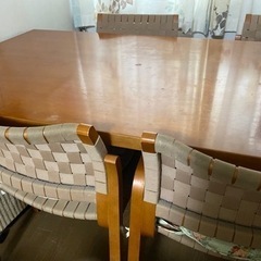 値下します！アルフレックス　ダイニングセット