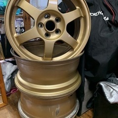 STI アルミホイール　TE07？　レイズ