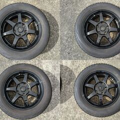 スタドレス   ブリヂストン ブリザックVRX 185/60R15 4本セット ホイール付