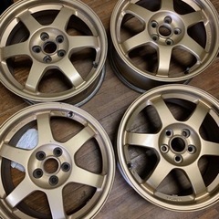STI アルミホイール　TE07？　レイズ