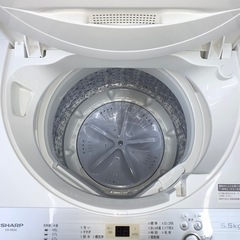 ⭐️SHARP⭐️全自動洗濯機 2019年5.5kg 大阪市近郊配送無料