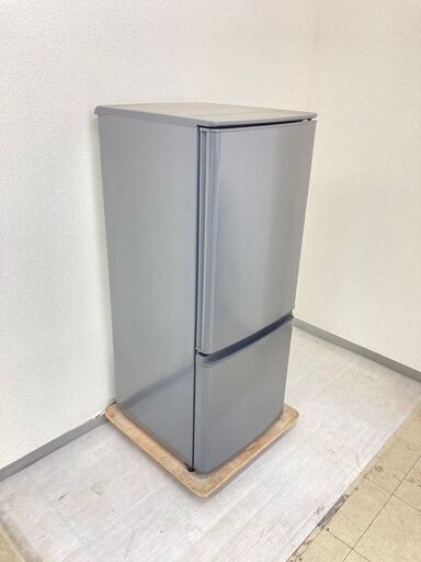【国産大容量】冷蔵庫MITSUBISHI 146L 2020年製 MR-P15F-H 洗濯機SHARP 6kg 2018年製 ES-G60TC-W UV58346 UK52110