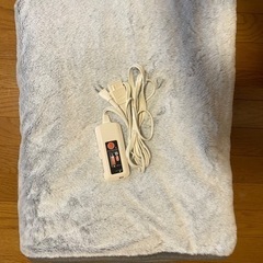電気毛布　シングルサイズ