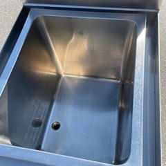 □中古品 マルゼン ゆで麺機 角型うどん釜 LPガス 型番シール無し