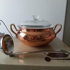 銅鍋       日本製