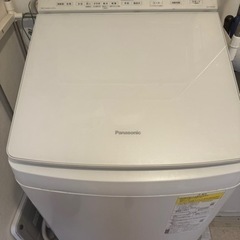 パナソニック 2021年製全自動縦型洗濯乾燥機8k 保証書付