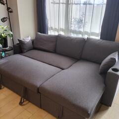 3・4人掛けソファーベッド（収納付き）取引決定しました。