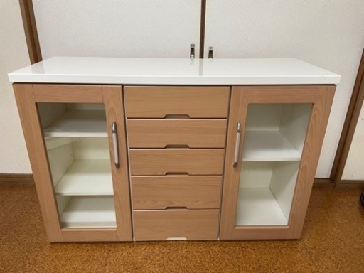 ☆ジモティー割あり☆KJ10208 NITORI レンジ台 ホワイト H101×W88×D51 ☆ジモティー割あり☆KJ10208 NITORI レンジ台 ホワイト H101×W88×D51