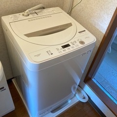 洗濯機　SHARP ES-GE4E-C