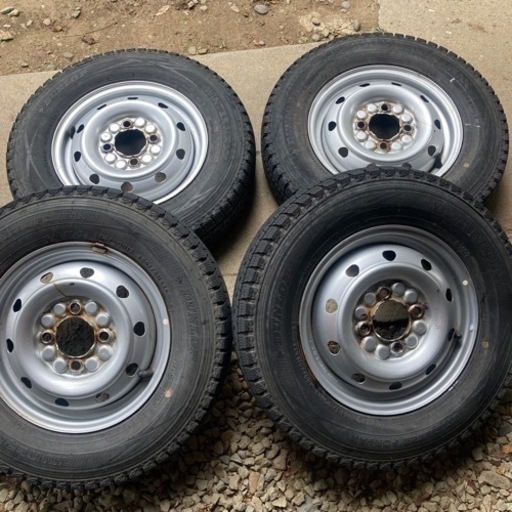 12インチ ホイールスタッドレスセット BRIDGESTONE 145/R12 LT 6PR