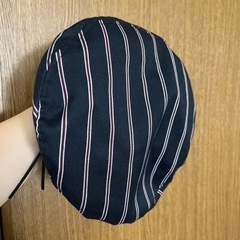 ストライプ ベレー帽 美品