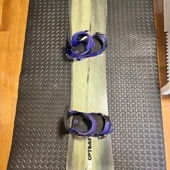 スノーボード　板ビンディングセット