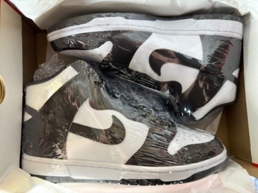 【新品】ナイキ NIKE High ダンク dunk レトロ　ホワイト/ベルベットブラウン　保管良好